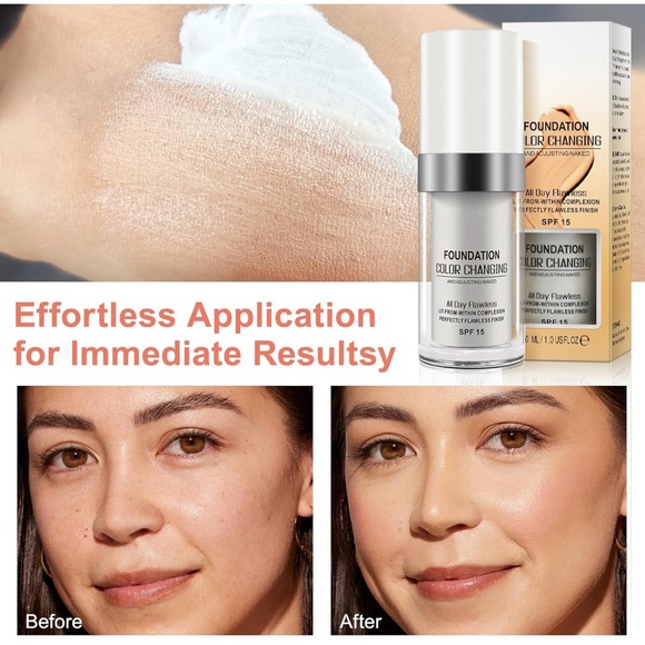 Color Changing Foundation - Cream - Picture 5 of 9